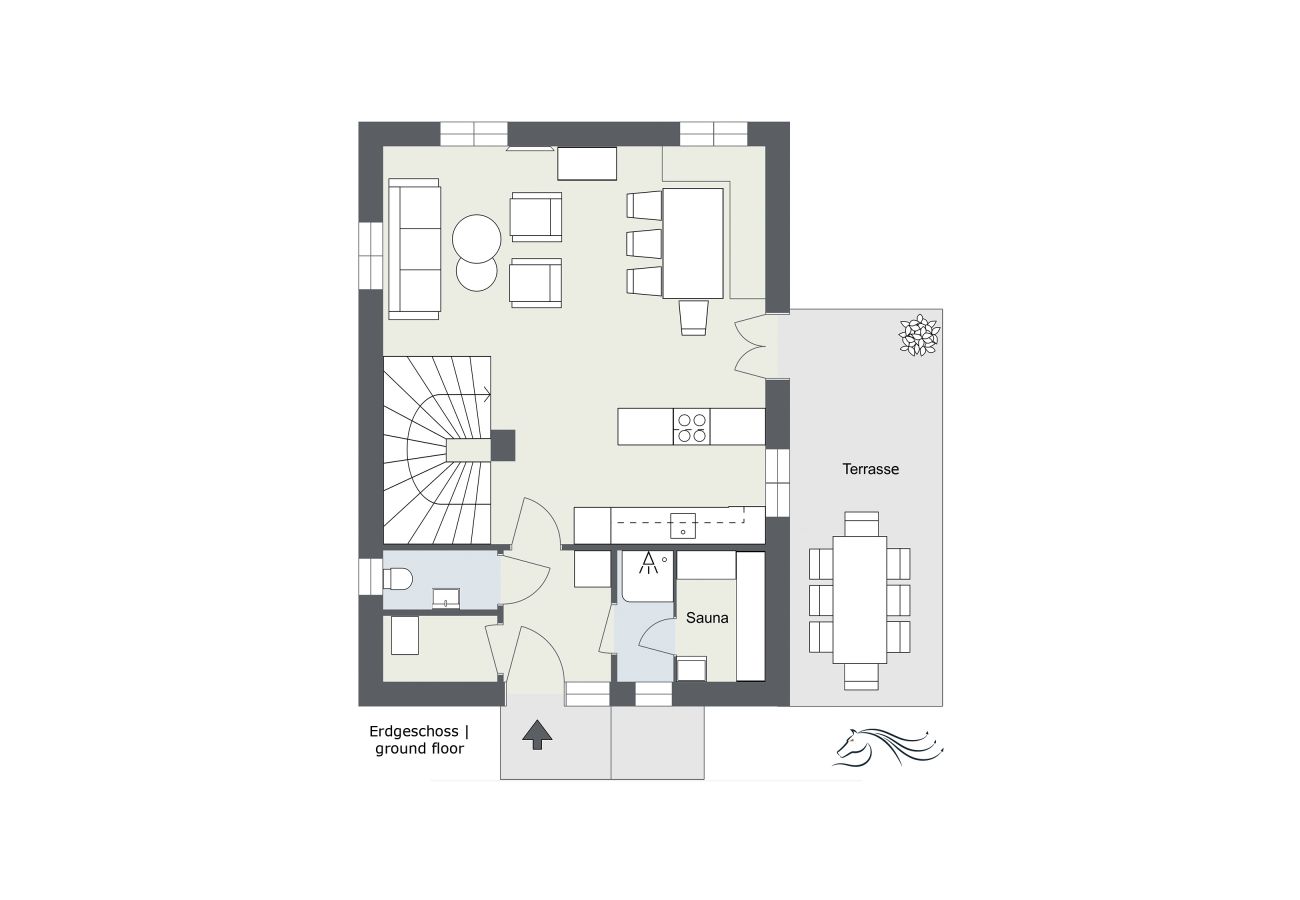 Plattegrond Alpin Chalet Plattegrond Alpin Chalet