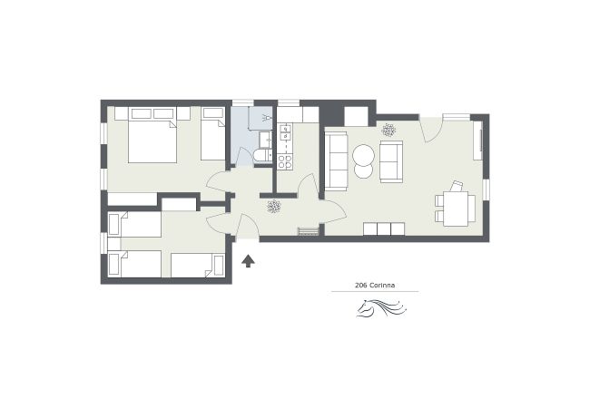Appartement in Gargellen - Corinna  Appartement in Gargellen - Corinna