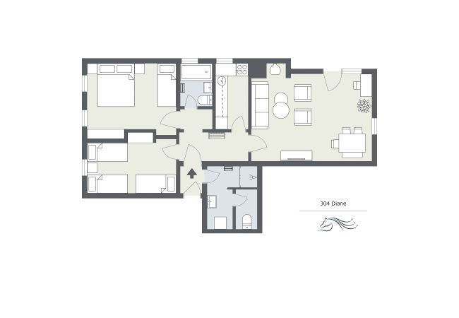 Appartement in Gargellen - Diane  Appartement in Gargellen - Diane