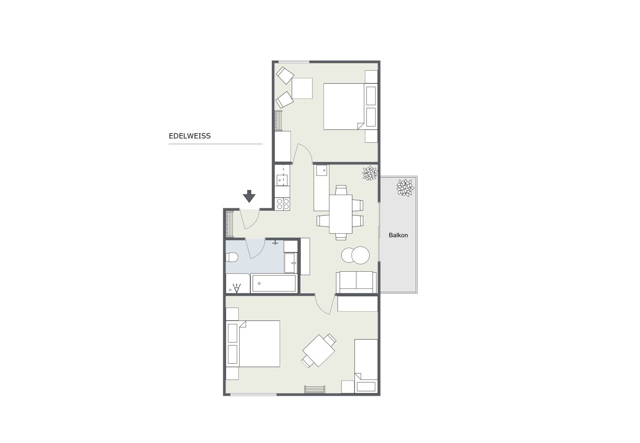 Apartment in Gaschurn - Edelweiss | 1108 Apartment in Gaschurn - Edelweiss | 1108