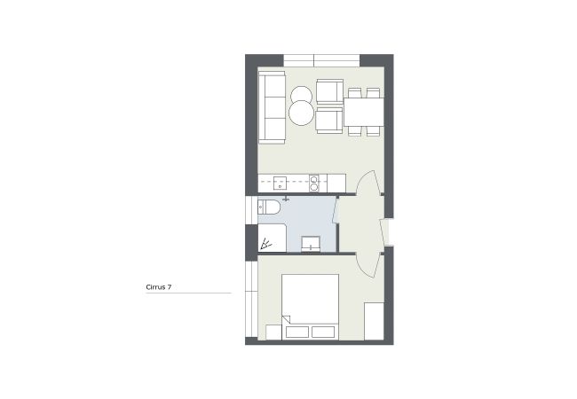 Apartment in St. Gallenkirch - Cirrus small two-roomapartment in the Chalet Resort |7 | 4807 Apartment in St. Gallenkirch - Cirrus small two-roomapartment in the Chalet Resort |7 | 4807