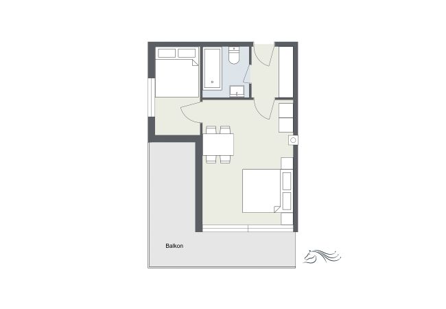 Studio in Gaschurn - Good Times Apartment 8 | 1208 Studio in Gaschurn - Good Times Apartment 8 | 1208