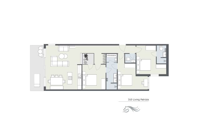 Apartment in Tschagguns - Living Patrizia 10 | 3310 Apartment in Tschagguns - Living Patrizia 10 | 3310