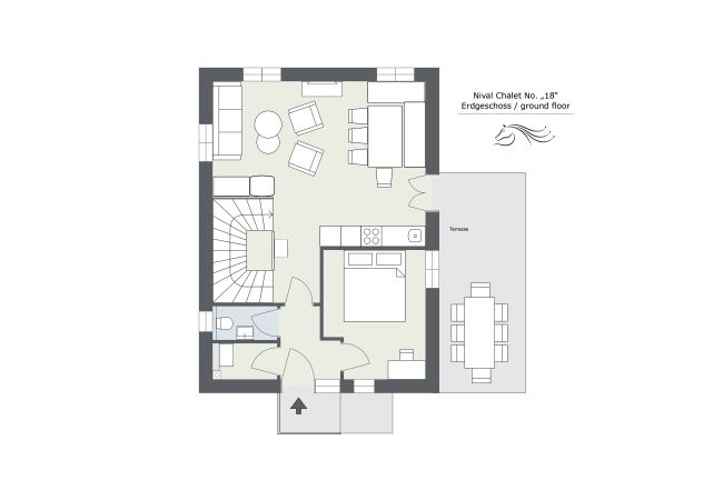Floor plan Nival Chalet Floor plan Nival Chalet