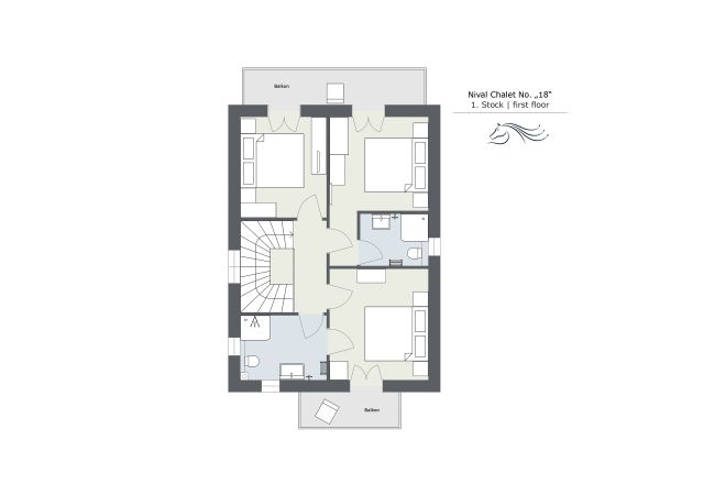 Floor plan Nival Chalet Floor plan Nival Chalet