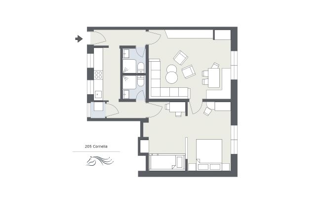 Apartment in Gargellen - Cornelia in Alpenhaus Montafon 205 | 5205 Apartment in Gargellen - Cornelia in Alpenhaus Montafon 205 | 5205