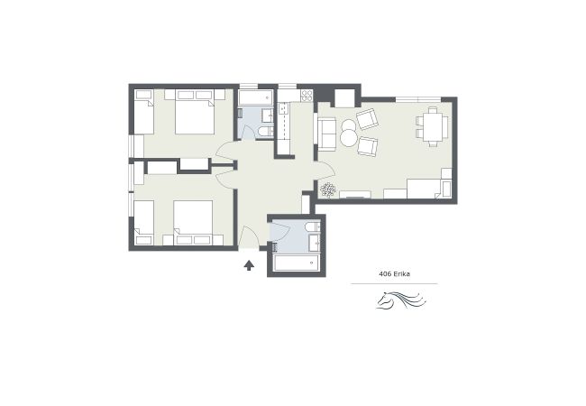 Apartment in Gargellen - Erika  Apartment in Gargellen - Erika