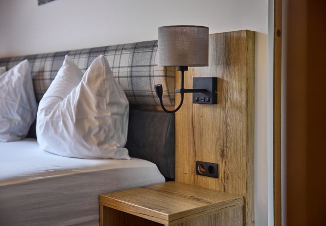 Bedroom Alm Lodge 6 Bedroom with Double bed in Alm Lodge 6