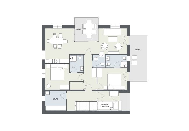Ferienwohnung in St. Gallenkirch - Montan Chalet-Apartment mit Loggia und Balkon | 9OG | 46092 Ferienwohnung in St. Gallenkirch - Montan Chalet-Apartment mit Loggia und Balkon | 9OG | 46092