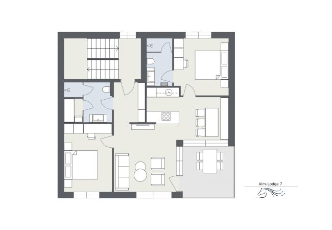 Ferienwohnung in Gargellen - Alm-Lodge Montafon 7 | Ski-in-out | 5807  Ferienwohnung in Gargellen - Alm-Lodge Montafon 7 | Ski-in-out | 5807
